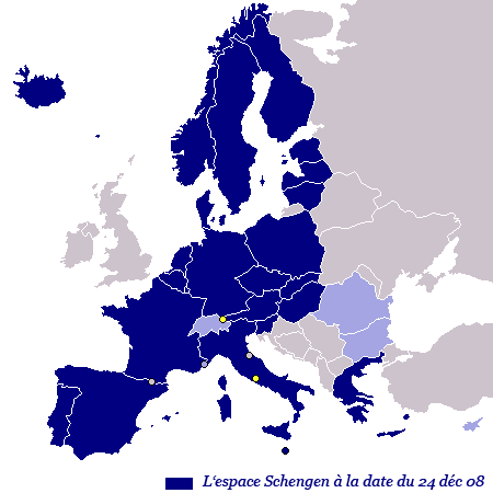 L'espace Schengen  la date du 24 dcembre 2008, http://www.ldh-toulon.net/spip.php?article2497