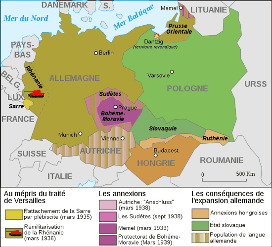  L'extension de l'Allemagne nazie entre 1935 et 1939, Wikipdia, carte de Historicair http://upload.wikimedia.org/wikipedia/commons/thumb/9/92/Extension_of_Germany_%281935-1939%29-fr.svg/400px-Extension_of_Germany_%281935-1939%29-fr.svg.png