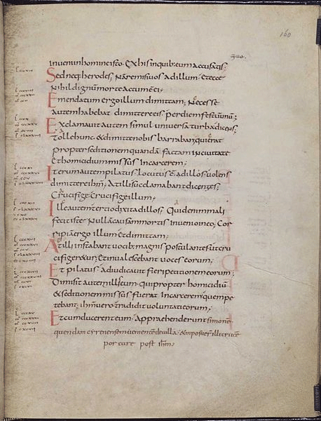  Page crite en capitales carolines,  http://www.bl.uk/catalogues/illuminatedmanuscripts/record.asp
